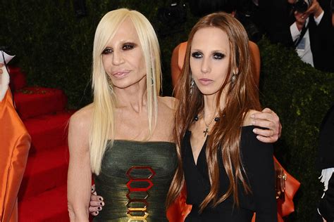 donatella versace figlia|does donatella versace own.